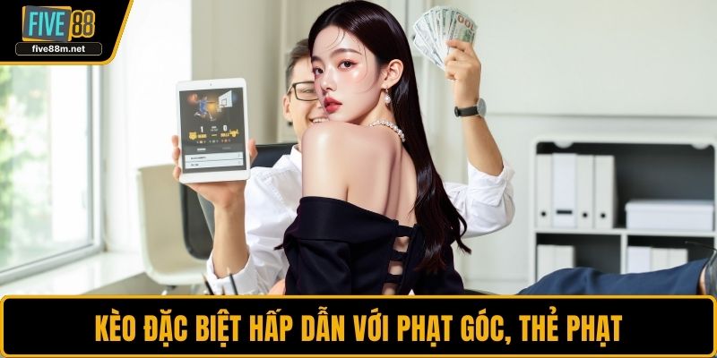 Kèo đặc biệt hấp dẫn với phạt góc, thẻ phạt